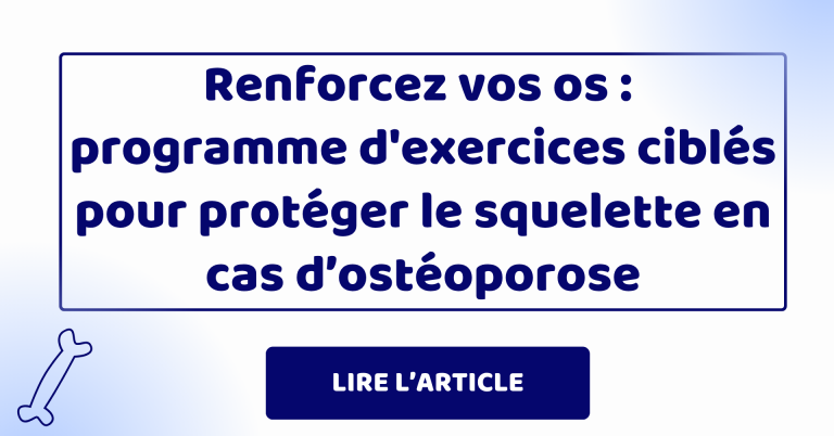 Programme d'exercices ciblés Programme d'exercices ciblés